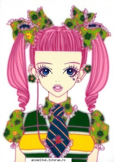 Personaj:Miwako - Miwako lucreaza impreuna cu Caroline si ceilalti - Paradise Kiss